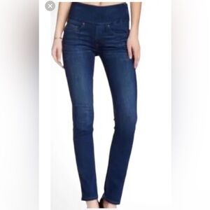 Spanx The Signature Straight 5 Pocket Side Zip Jeans - Size 30